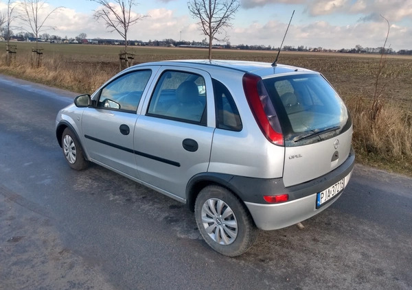 Opel Corsa cena 4900 przebieg: 191000, rok produkcji 2001 z Jarocin małe 92